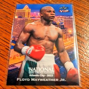Floyd Mayweather 🥊 Boxing Trading Card Leaf #VIP3 🔥 Floyd Money Mayweather 💰